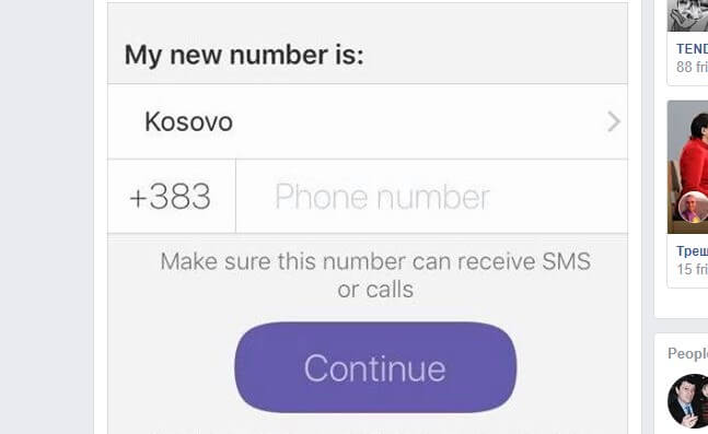 Pozivni broj za Kosovo +383 dostupan na Viberu