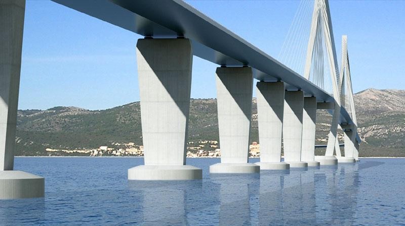 CRBC prije roka zabio svih 148 pilona Pelješkog mosta