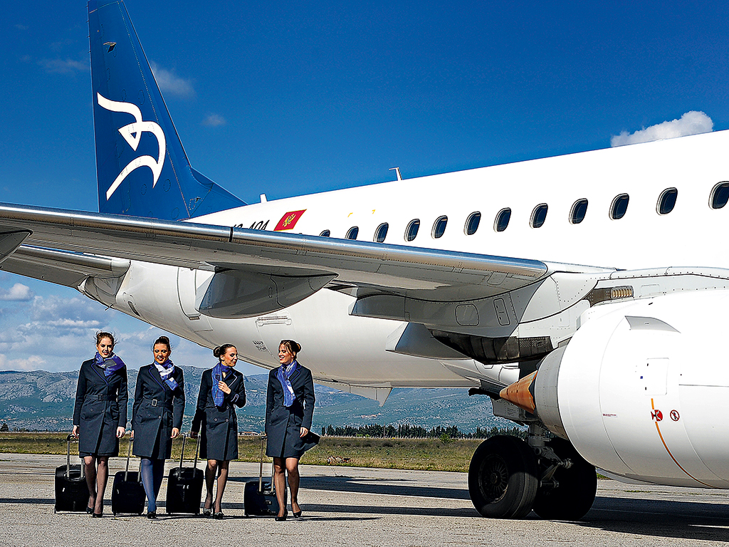 Nastavljen rast: Montenegro Airlines za 9 mjeseci prevezao više od 540.000 putnika