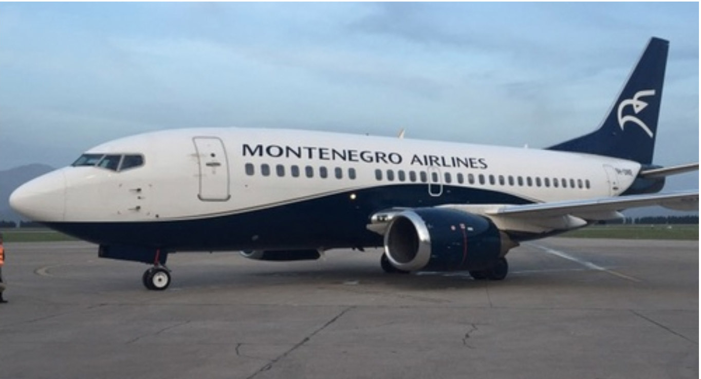 Stiglo pojačanje: Novi avion Montenegro Airlinesa sletio u Golubovce