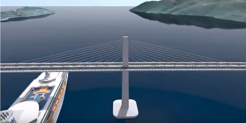 Kineski i hrvatski premijer ozvaničili postavljanje najvećeg pilota Pelješkog mosta