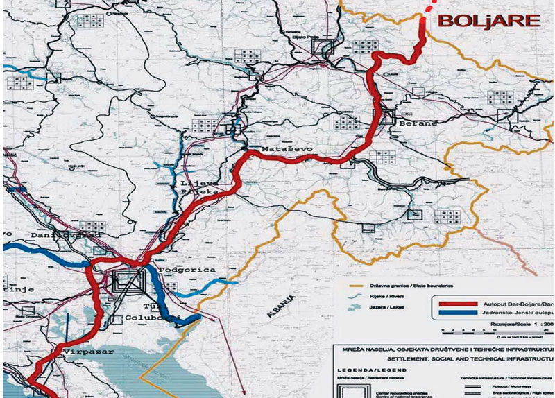 Promjena plana: Auto-put neće ići preko Skadarskog jezera, od Andrijevice do Boljara moguća brza cesta