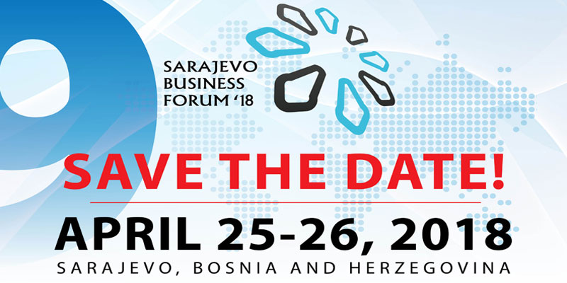 Sarajevo Business Forum 25. i 26. aprila