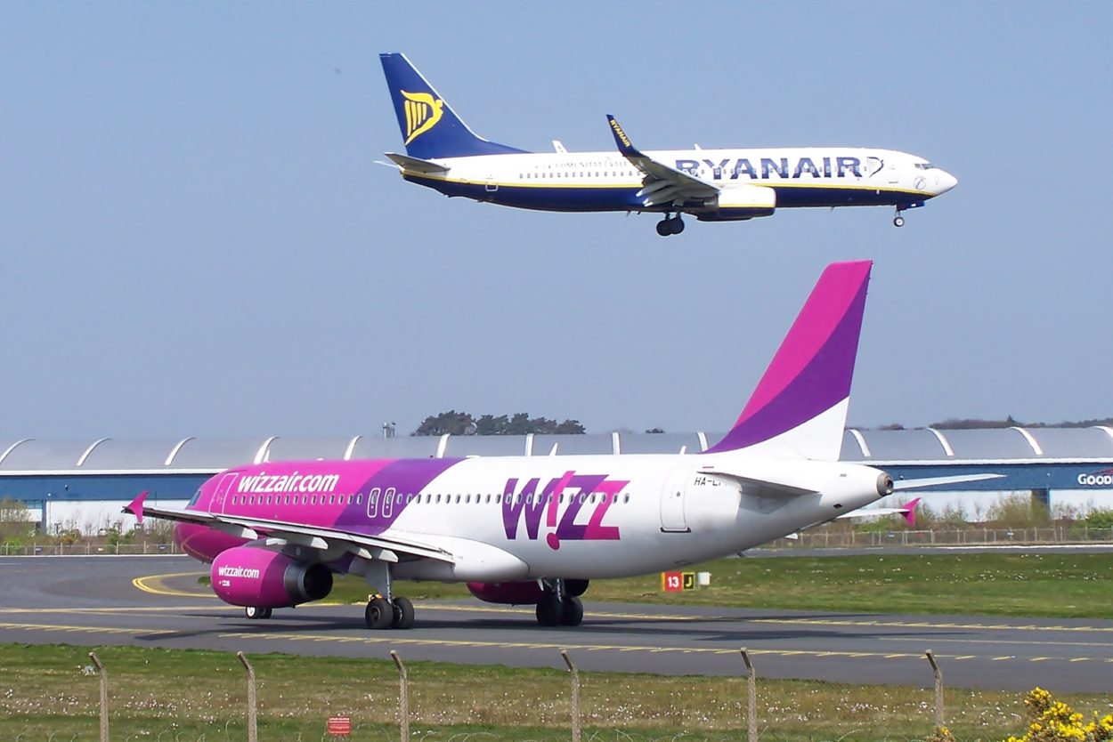 Gdje možemo jeftino letjeti: Donosimo pregled linija Ryanaira i Wizz Aira iz Podgorice