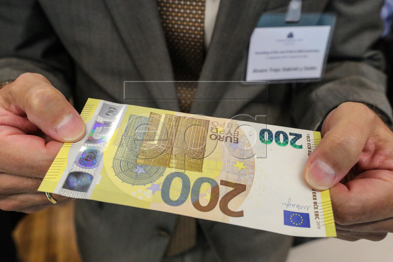 Predstavljene nove novčanice od 100 i 200 eura, u opticaju od maja 2019.