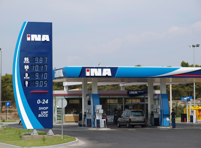 Ina preuzima lanac benzinskih pumpi u Crnoj Gori