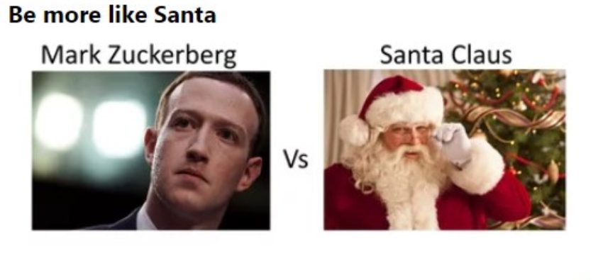 Razlike između Marka Zakerberga i Djeda Mraza