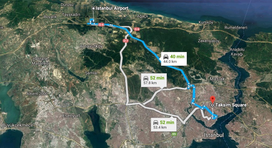 Od aprila ćemo letjeti na novi, udaljeni aerodrom u Istanbulu: 40 kilometara do centra grada