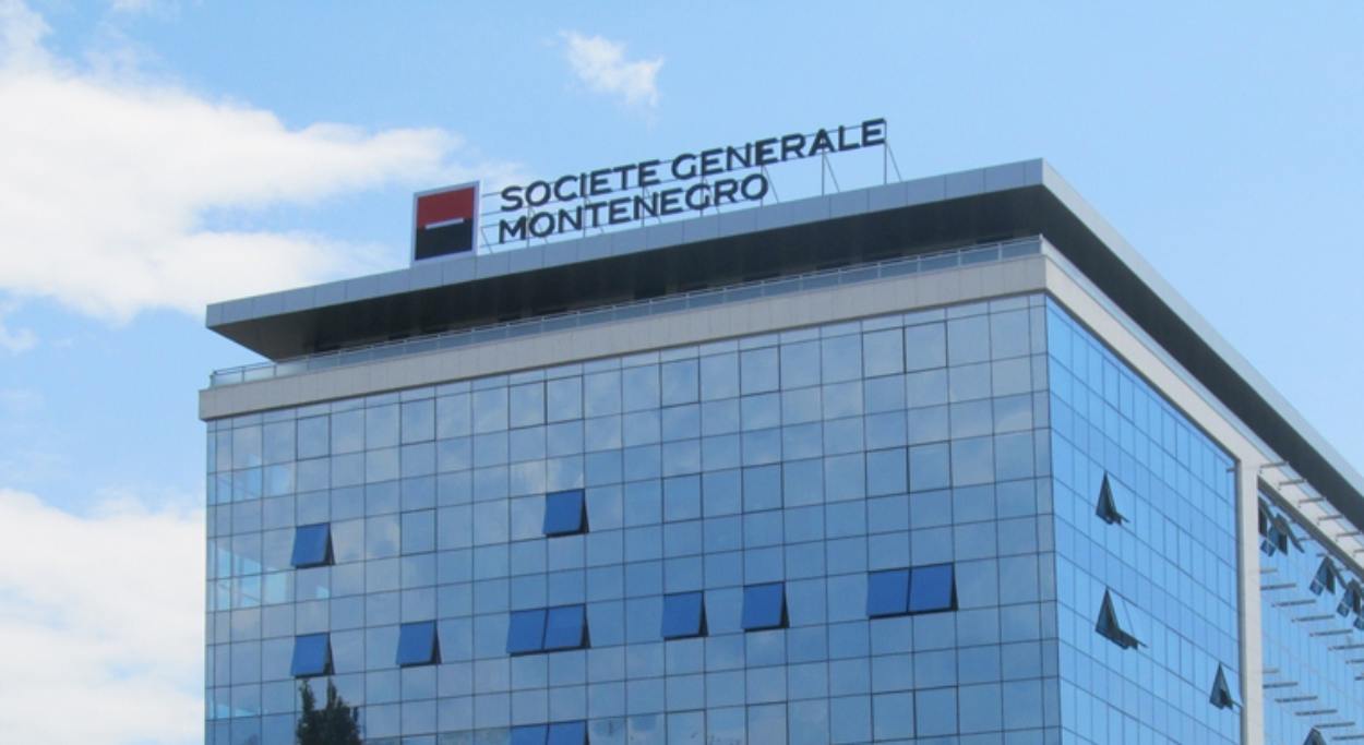 Montenegroberza će od kupoprodaje Societe Generale banke zaraditi 80,8 hiljada eura