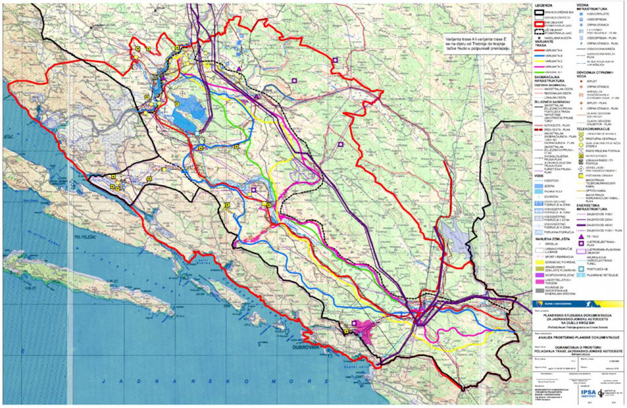 Veza sa Zapadom: Crna Gora će se na Jadransko-jonski auto-put priključiti kod Nudola