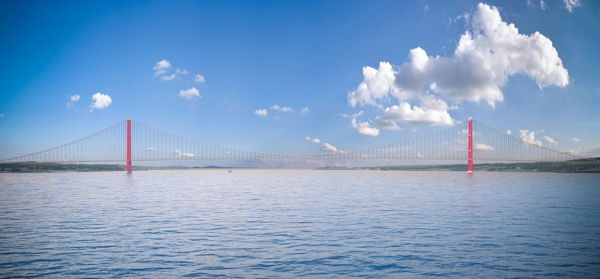 Završena izgradnja kula na najdužem visećem mostu na svijetu