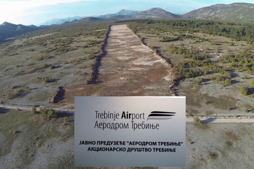 Počele pripreme za izgradnju aerodroma u Trebinju u vrijednosti od 50 miliona eura