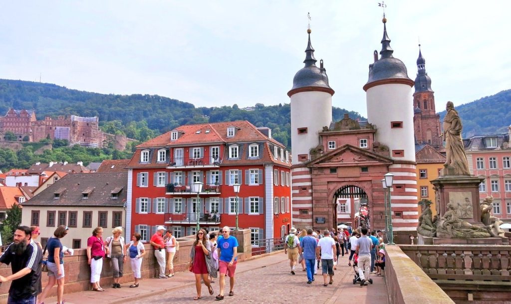 Heidelberg, njemačka, njemački grad bez automobila