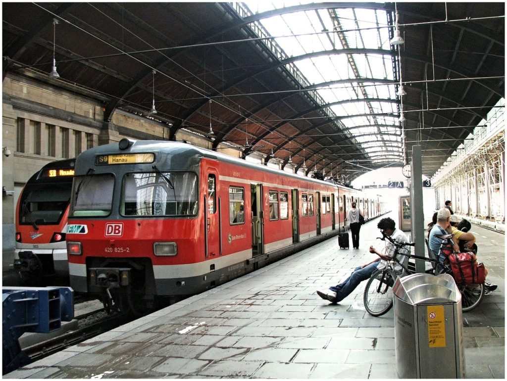 njemačka, voz, train