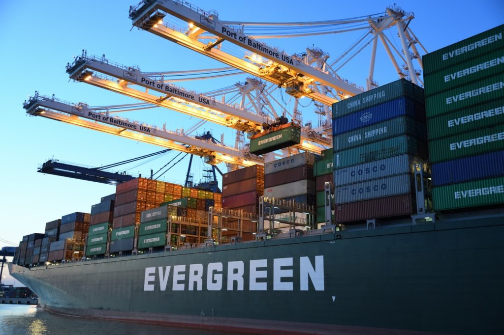 brod, trgovina, ever given, evergreen, brod, kontejner, global trade, ship, shipping