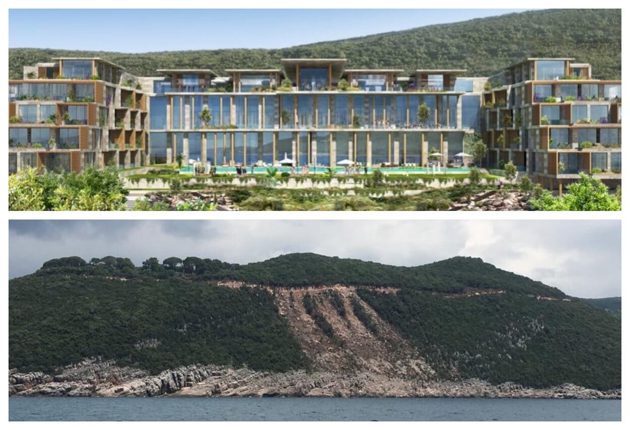 Daleko je Ritz Carlton Montenegro: Na lokaciji budućeg rizorta još nema ni puta, ni vode, ni struje