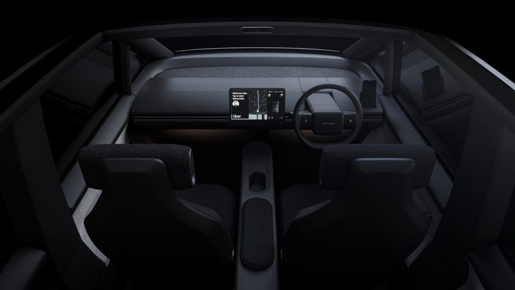 Arrival Uber electric car