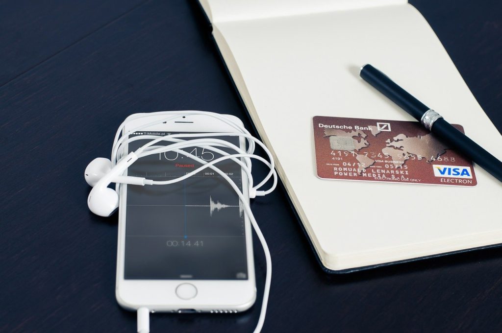 mobile paying, online shopping, shop, paying card, visa