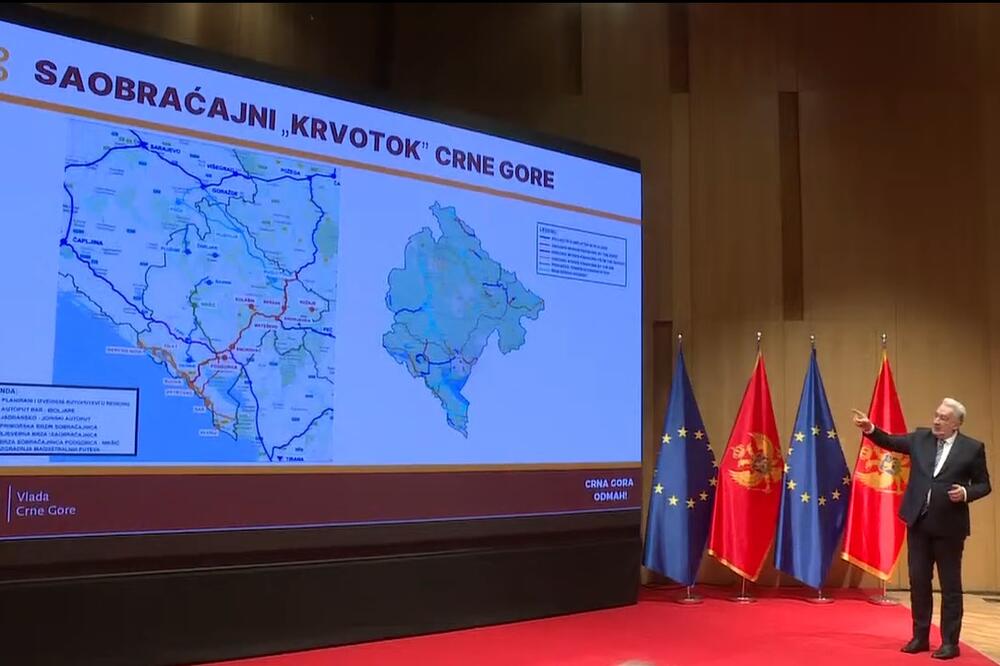 Mapa budućnosti: Evo kuda će prolaziti Jadransko-jonski auto-put kroz Crnu Goru