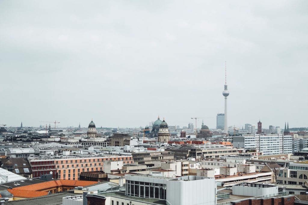 Berlin, roofs, krovovi, Germany, Njemačka, tower, toranj