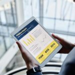 statistics, pie, finance, report