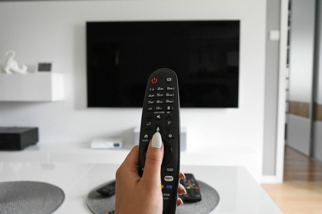 television, tv remote