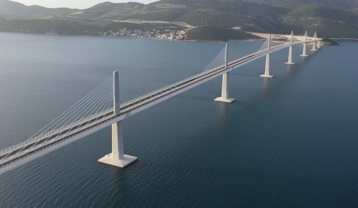 Otvara se Pelješki most: Najveći projekat u Hrvatskoj finansiran iz EU fondova