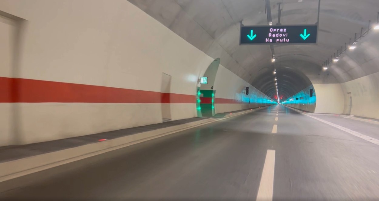 Uz Moračicu, Vjeternik je najveći poduhvat na prioritetnoj dionici: Pogledajte kako izgleda najduži tunel na auto-putu