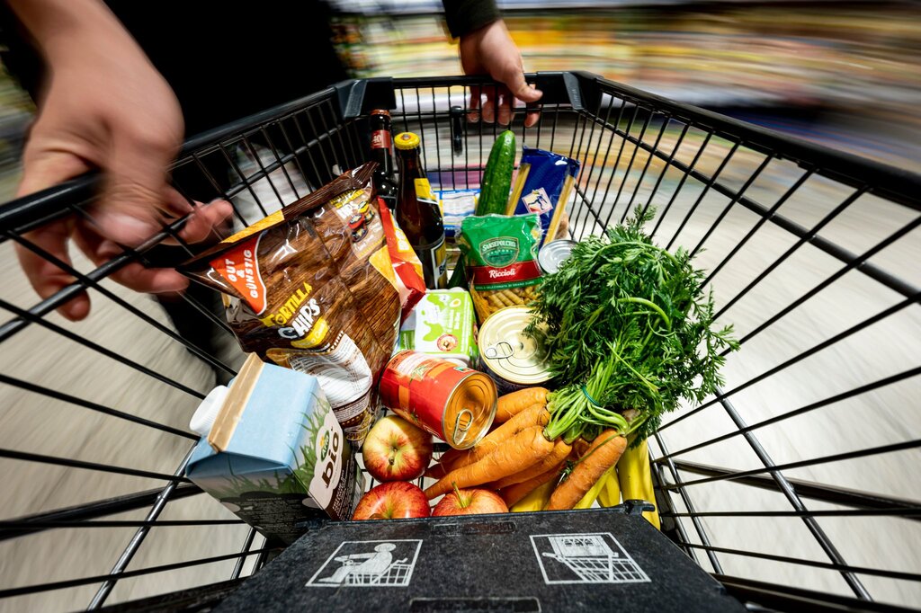 Prodavnica, supermarket, food, hrana, shopping cart
