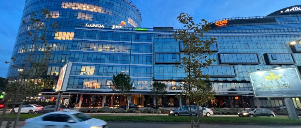 The Capital Plaza Podgorica, Business building