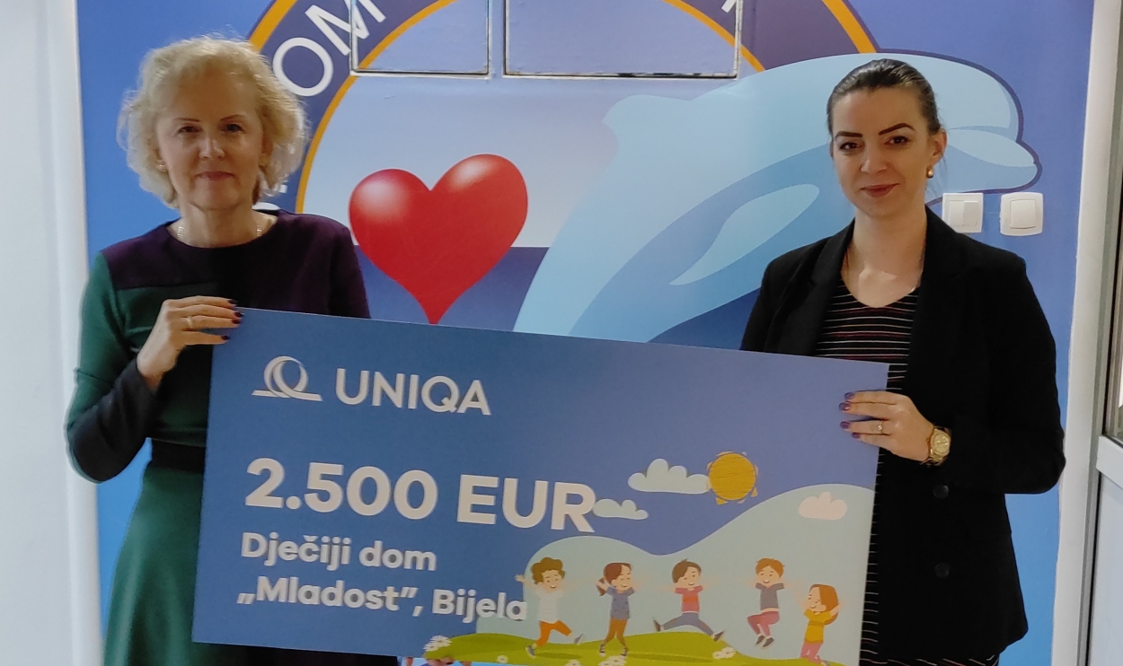 UNIQA donirala 16.000 eura SOS dječjim selima u SEE regionu