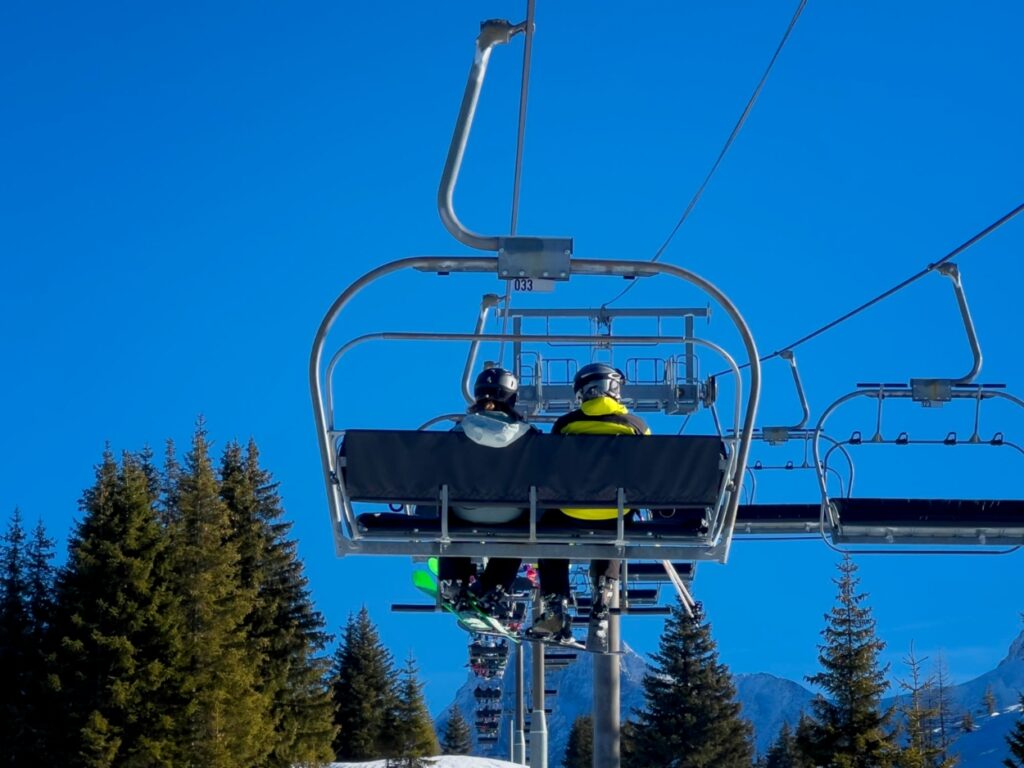 ski center, ski resort, cable, žičara