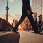 business, economy, walk, man, businessman, town, city, financial district, Ontario