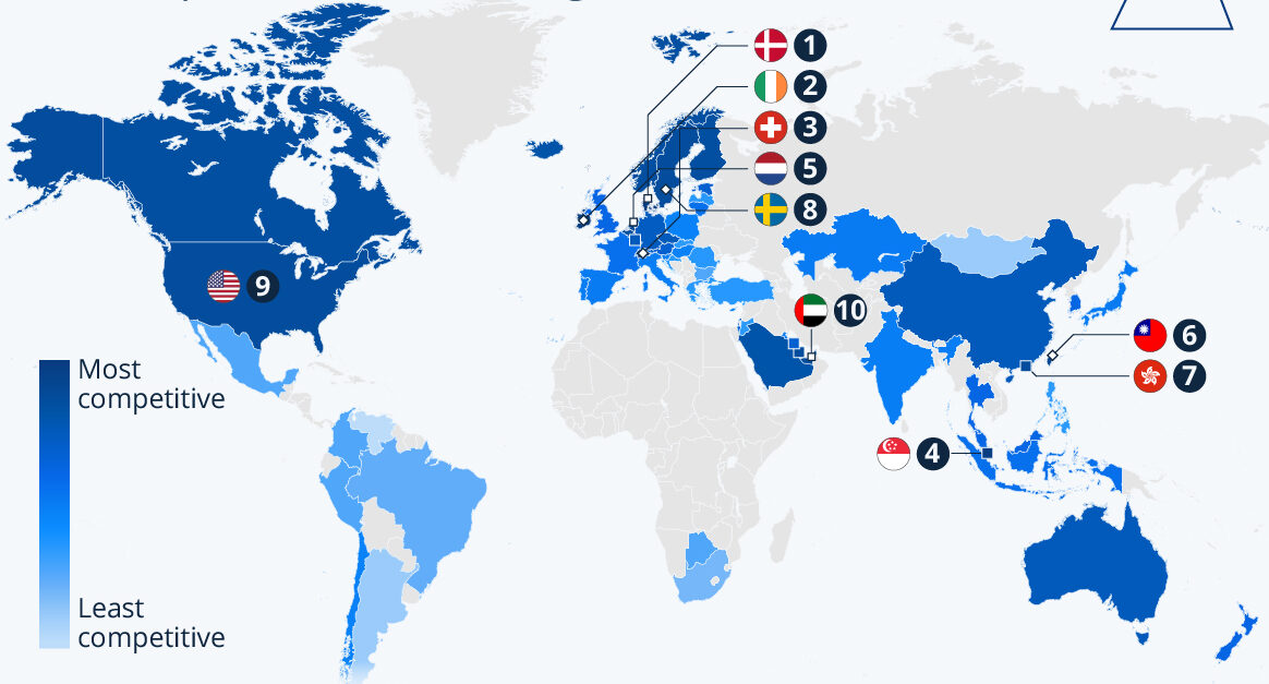 Ovo su najkonkurentnije ekonomije svijeta