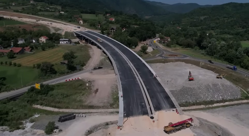 Srbija nastavlja gradnju auto-puta prema Crnoj Gori