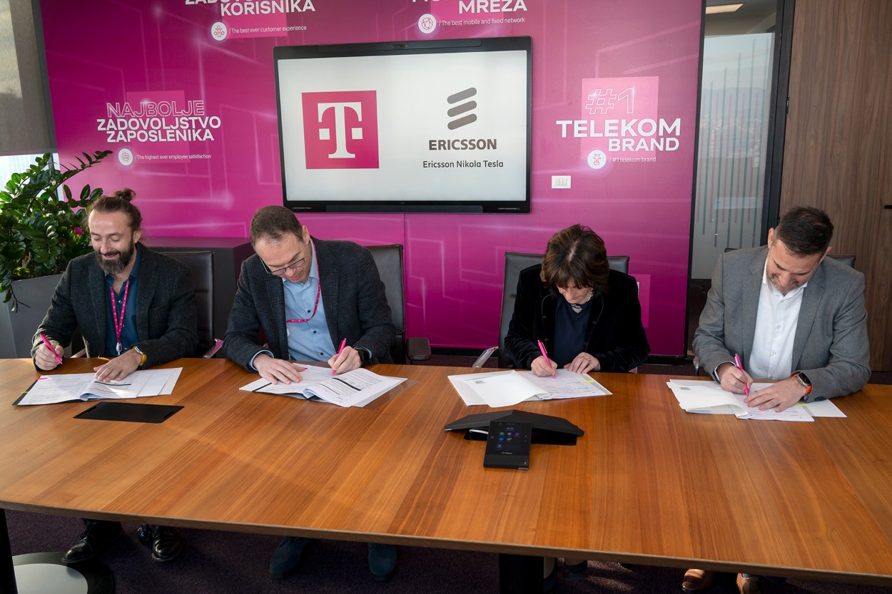 Hrvatski Telekom i Crnogorski Telekom s Ericssonom Nikolom Teslom ugovorili saradnju