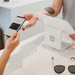 mobile pay, paying, shopping