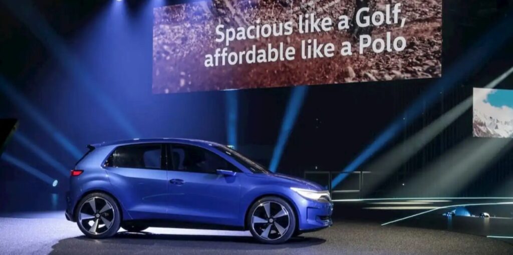 Volkswagen ID 2all electric vehicle, electric car