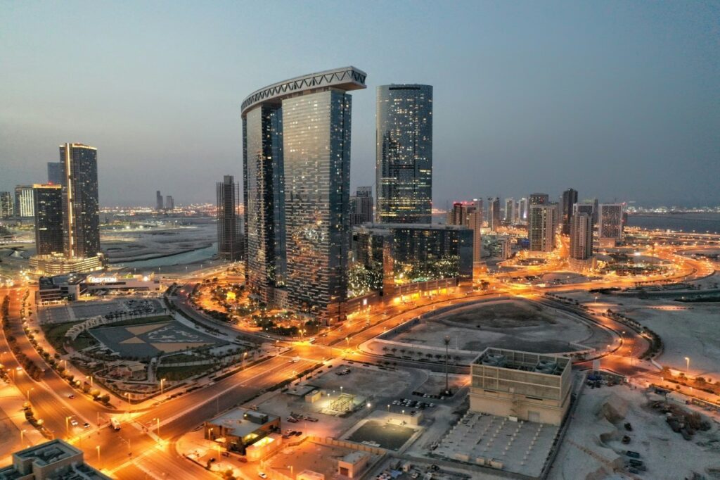 Abu Dhabi, UAE, Emirates, building, business, city, port