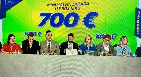 Predstavljanje fiskalne strategije: Prosječne zarade uskoro 1.000 eura, bez ukidanja Fonda PIO