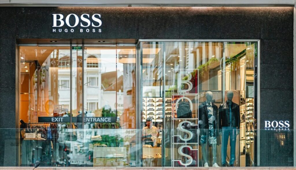 hugo boss, fashion, store, luxury, brand