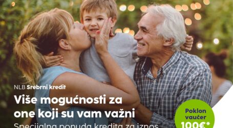 Specijalna ponuda kredita za penzionere uz poklon vaučer vrijedan 100 €