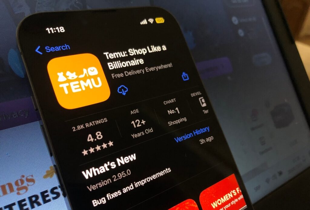 Temu app, Temu, Shop like a billionaire, online shopping