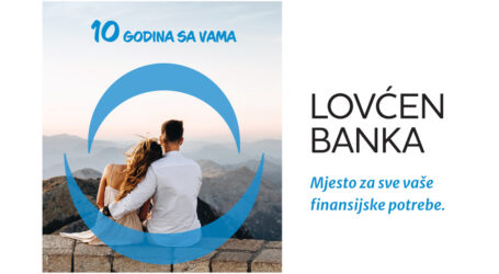 Lovćen banka obilježava 10 godina uspješnog poslovanja