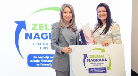 Zelena nagrada CBCG: 3.000 eura dodijeljeno mr Marini Marković