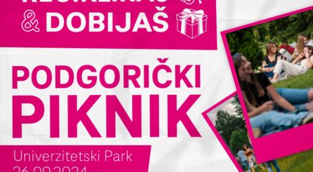 Studentski kulturni centar i Telekom vas pozivaju na Podgorički piknik