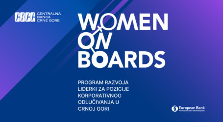 Poziv za drugu generaciju polaznica programa Women on Boards Montenegro