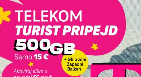 Najbolja opcija za turiste ovog ljeta – Telekom Turist Pripejd!