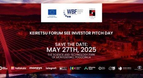 Investitori i inovatori stižu u Podgoricu:  Startup Pitch događaj Keiretsu Foruma SEE 27. maja