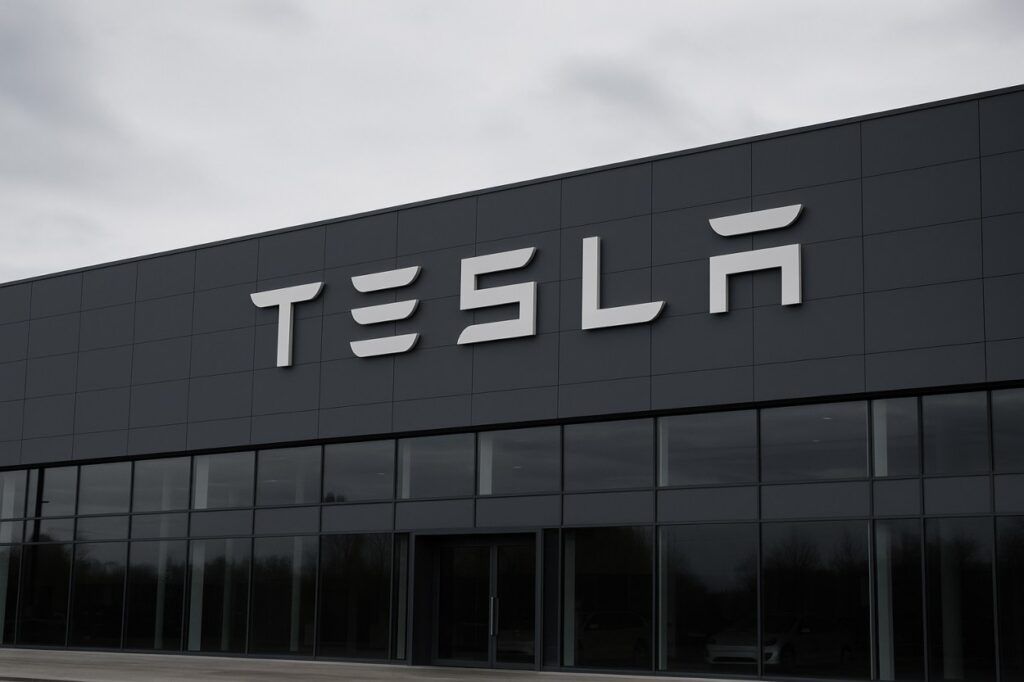 Tesla, factory, show room, electric vehicles, električni automobili